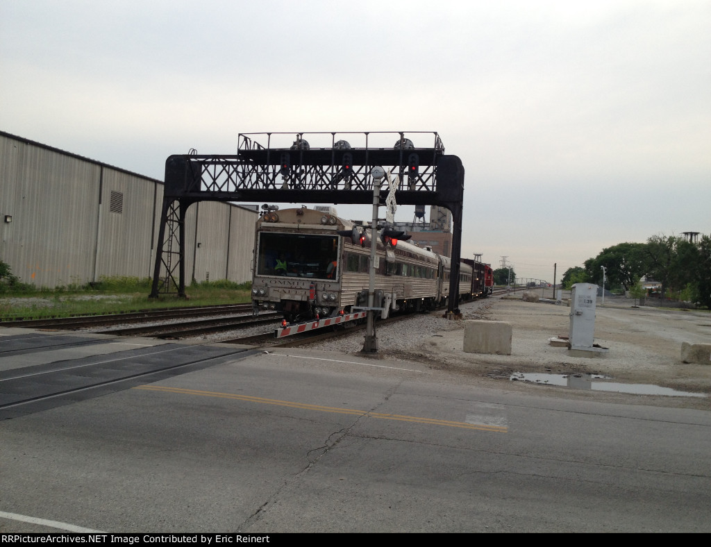 CP Track Inspection train